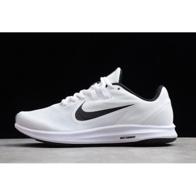 Nike Downshifter 9 Beyaz / Siyah Koşu Ayakkabısı Türkiye - 1OPFAB7N